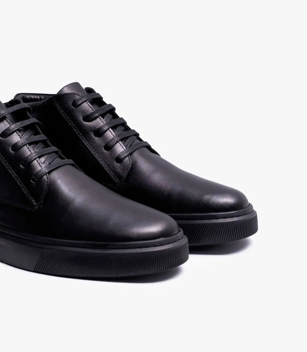 Bottine Oxford en Cuir Noir CL2028 Celeno