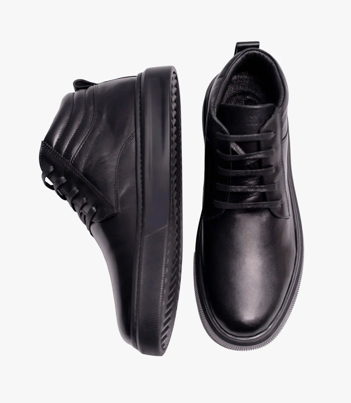 Bottine Oxford en Cuir Noir CL2028 Celeno