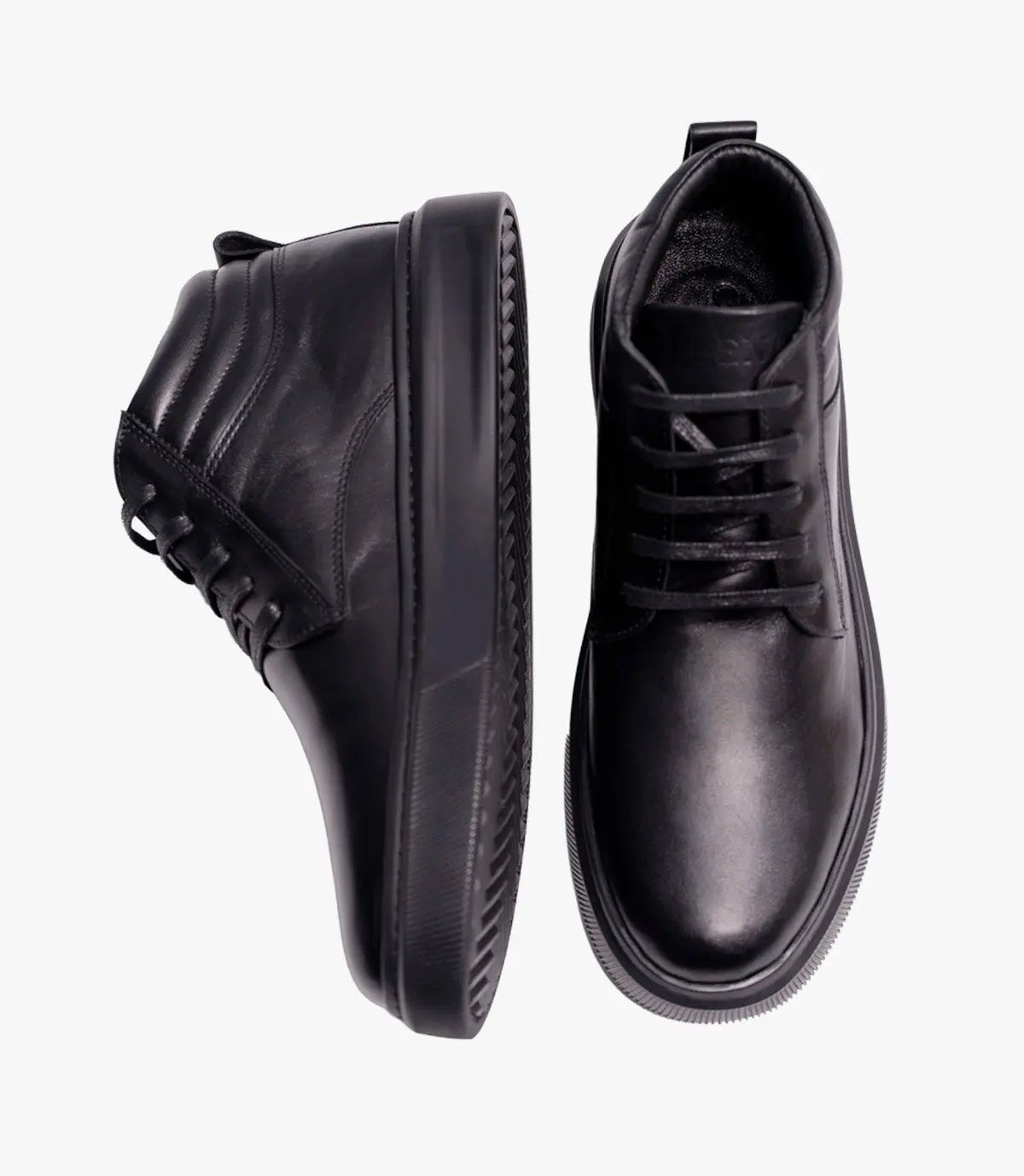 Bottine Oxford en Cuir Noir CL2028 Celeno