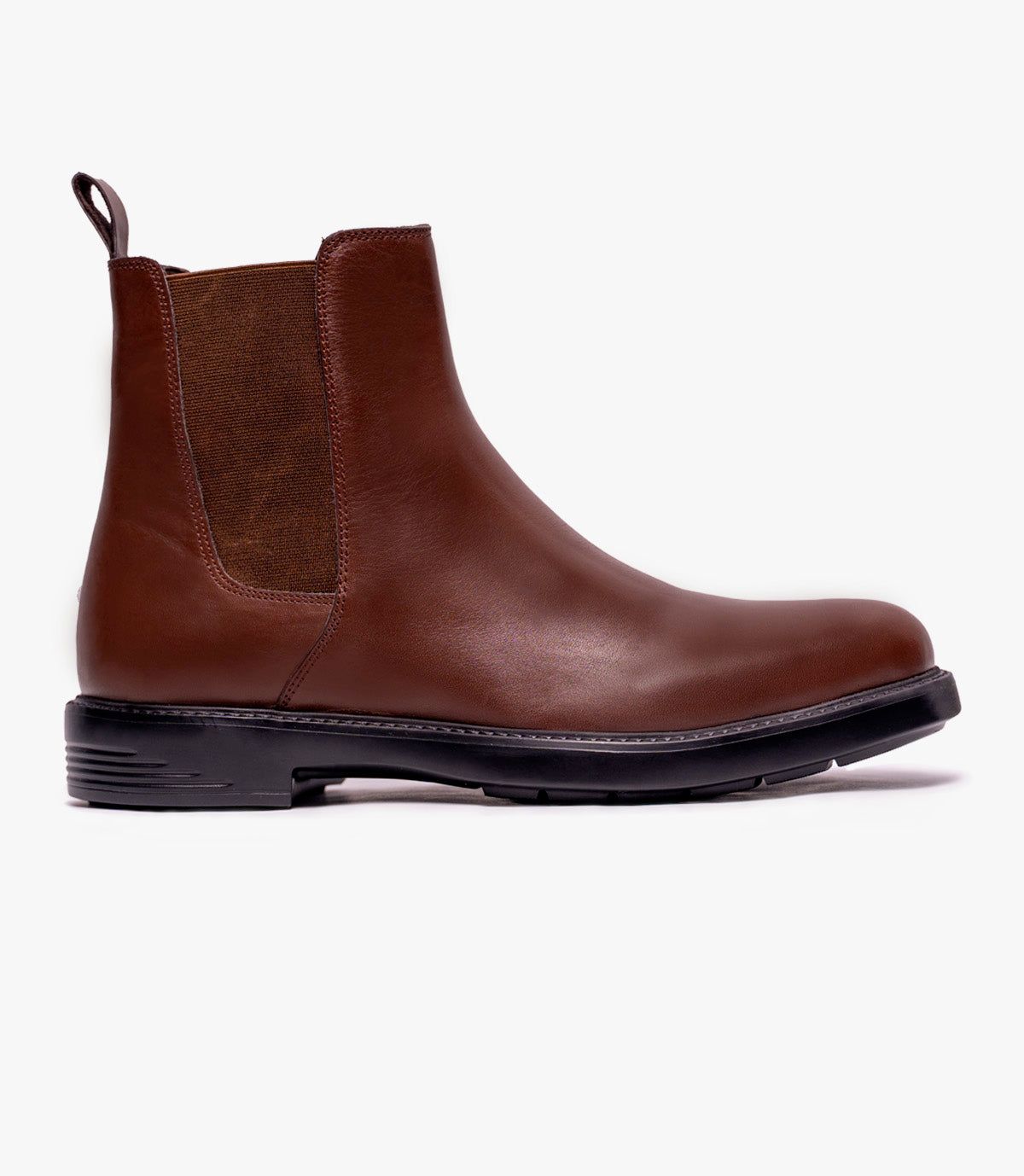 Bottine Chelsea en Cuir marron CL4000