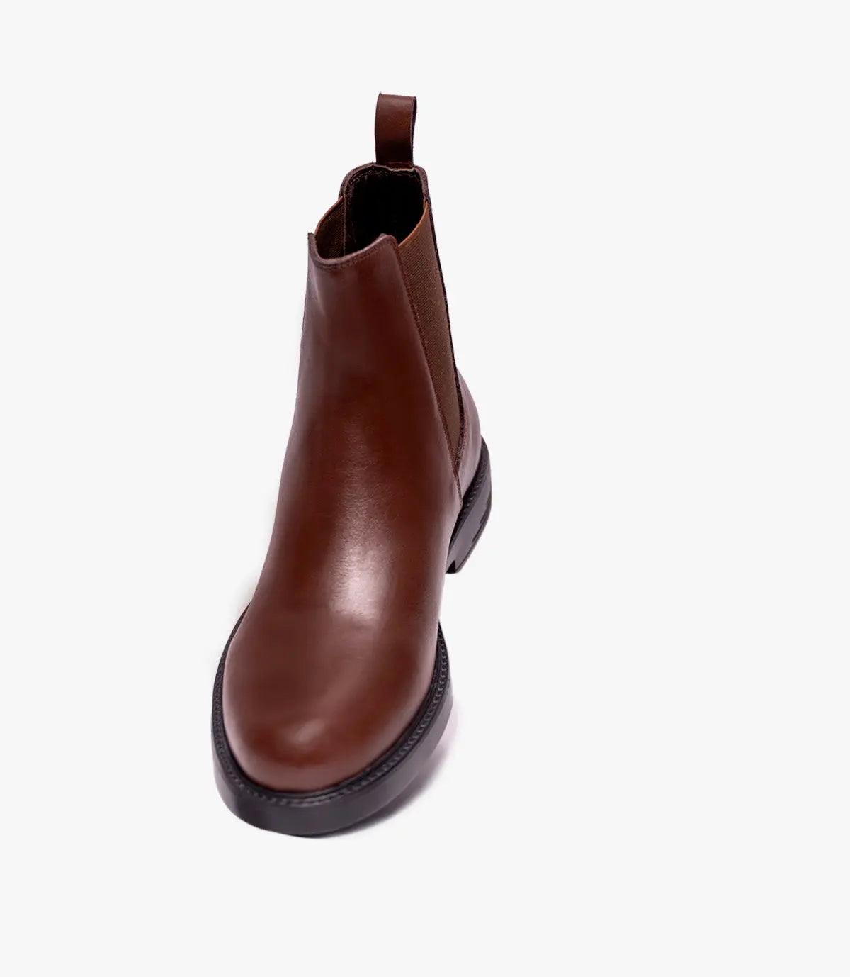 Bottine Chelsea en Cuir marron CL4000 Celeno