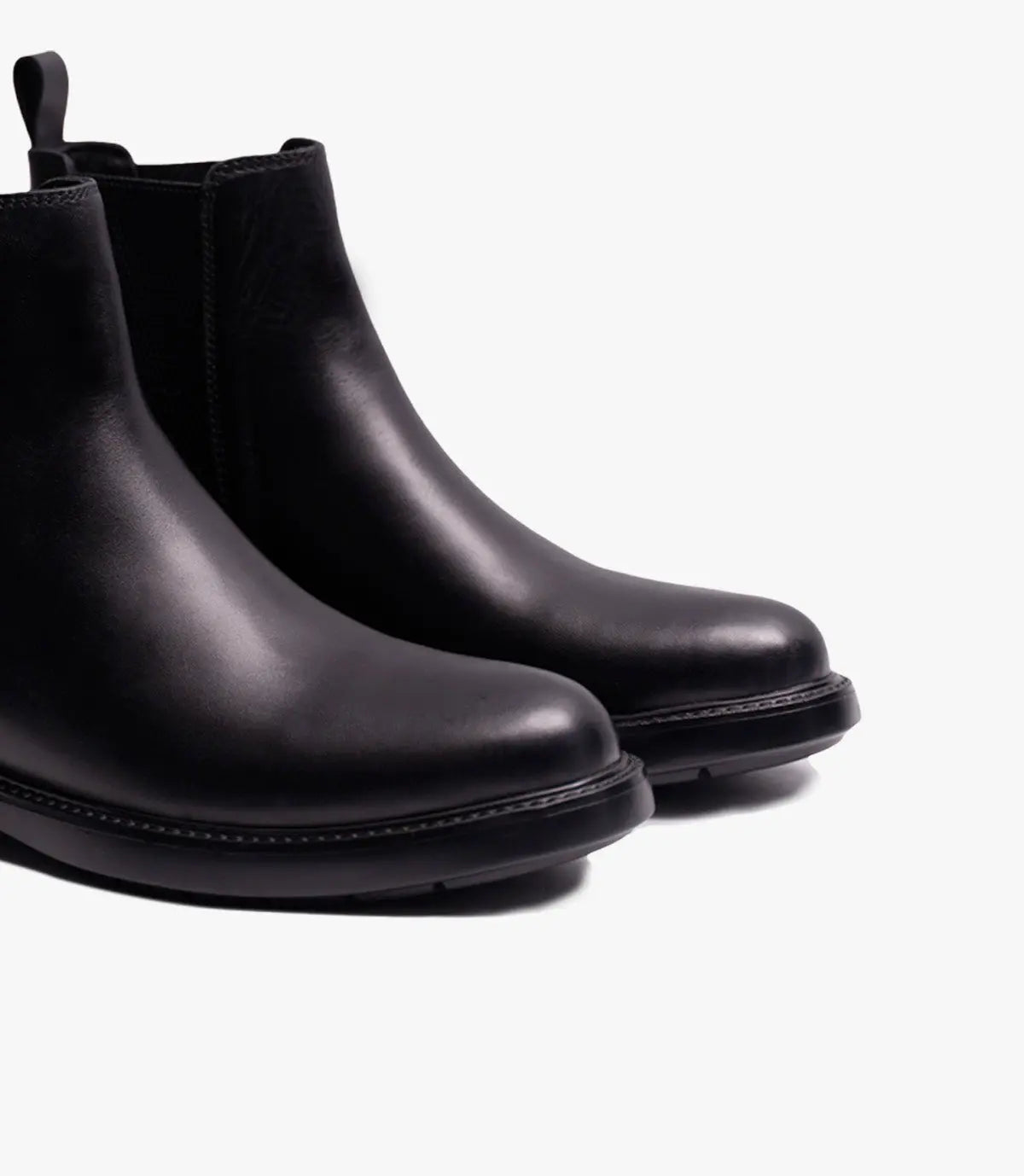 Bottine Chelsea en Cuir Noir CL4000 Celeno