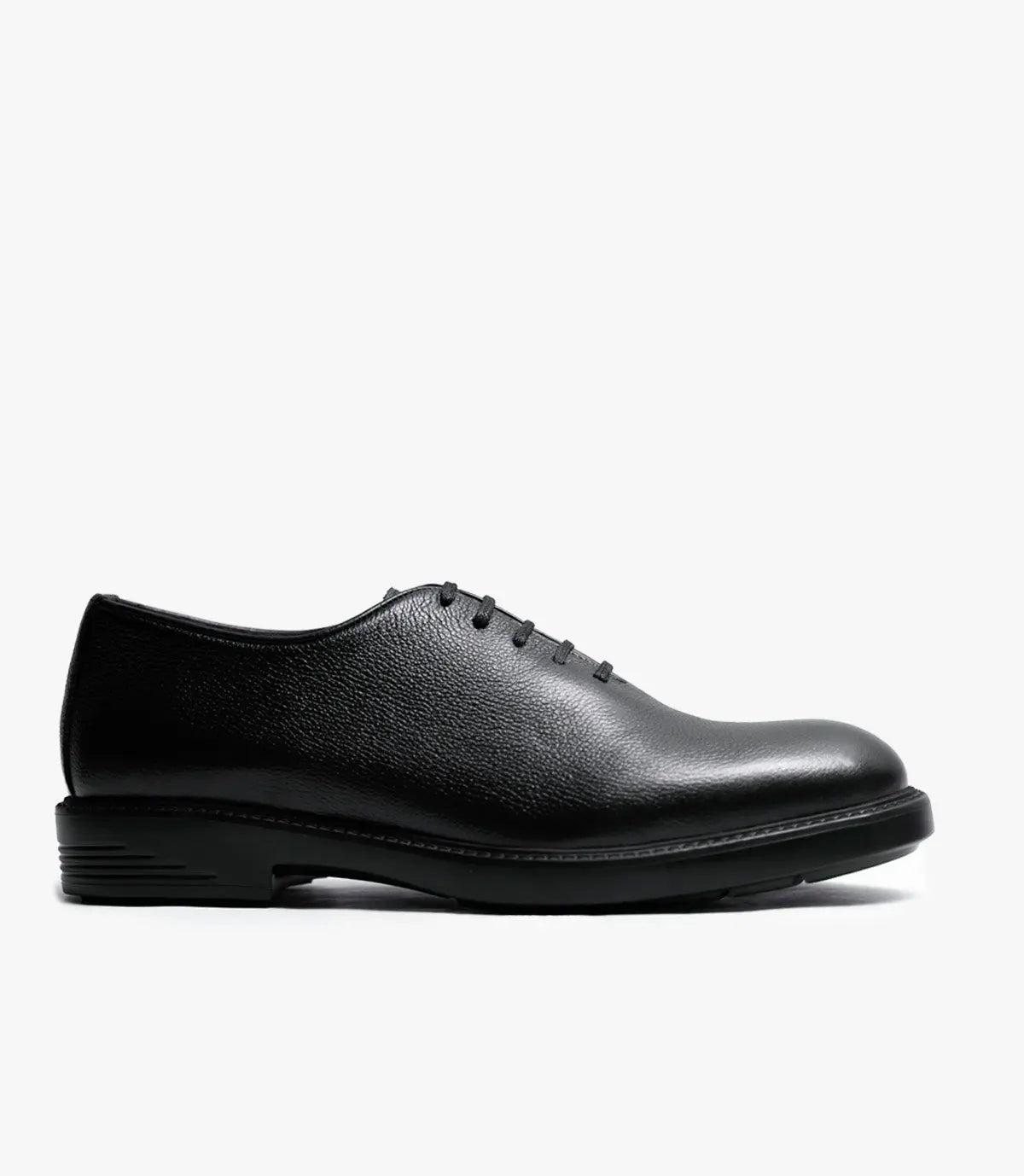 Montfort en Cuir Graine, Noir -CL6071 Celeno