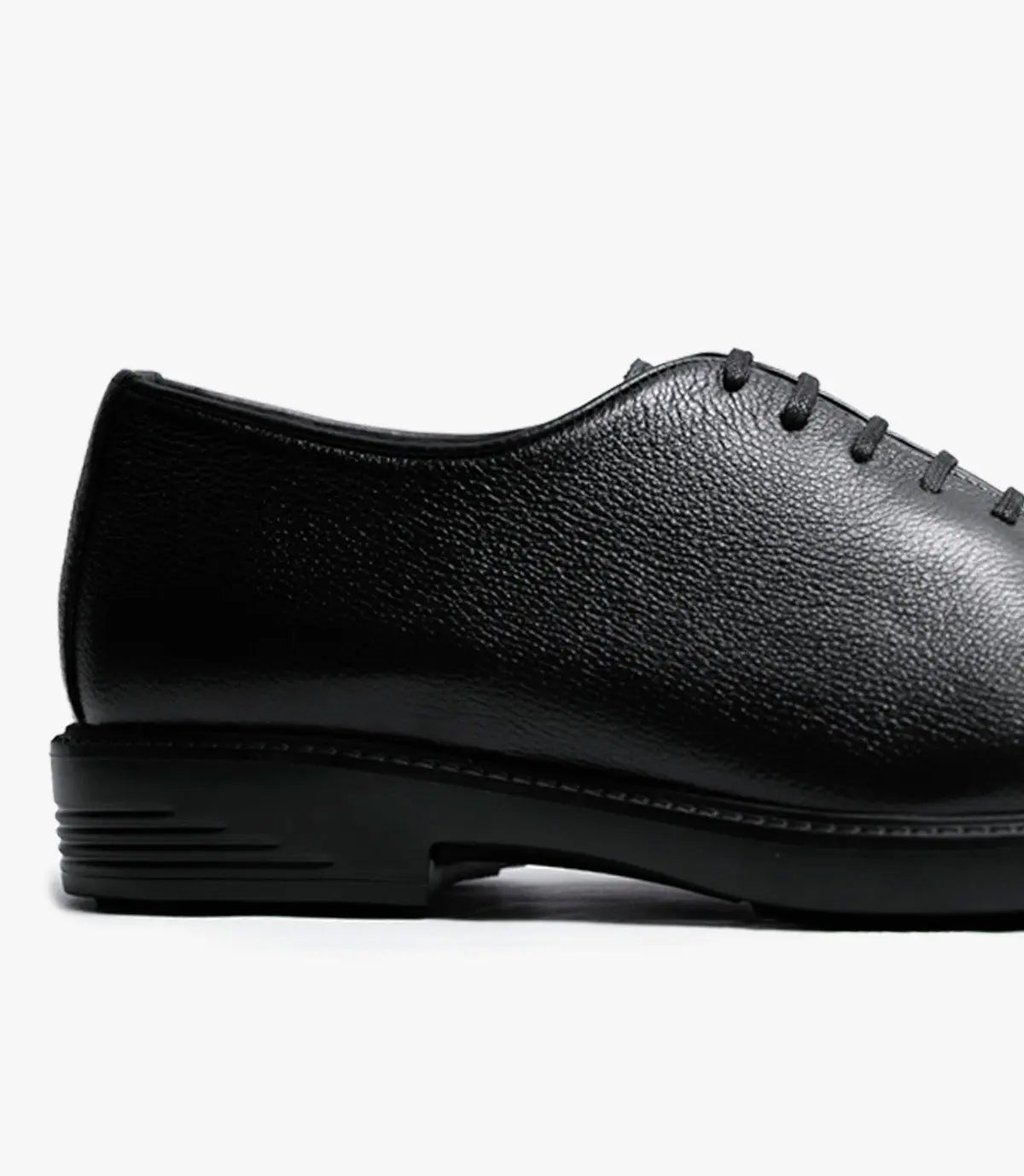 Montfort en Cuir Graine, Noir -CL6071 Celeno