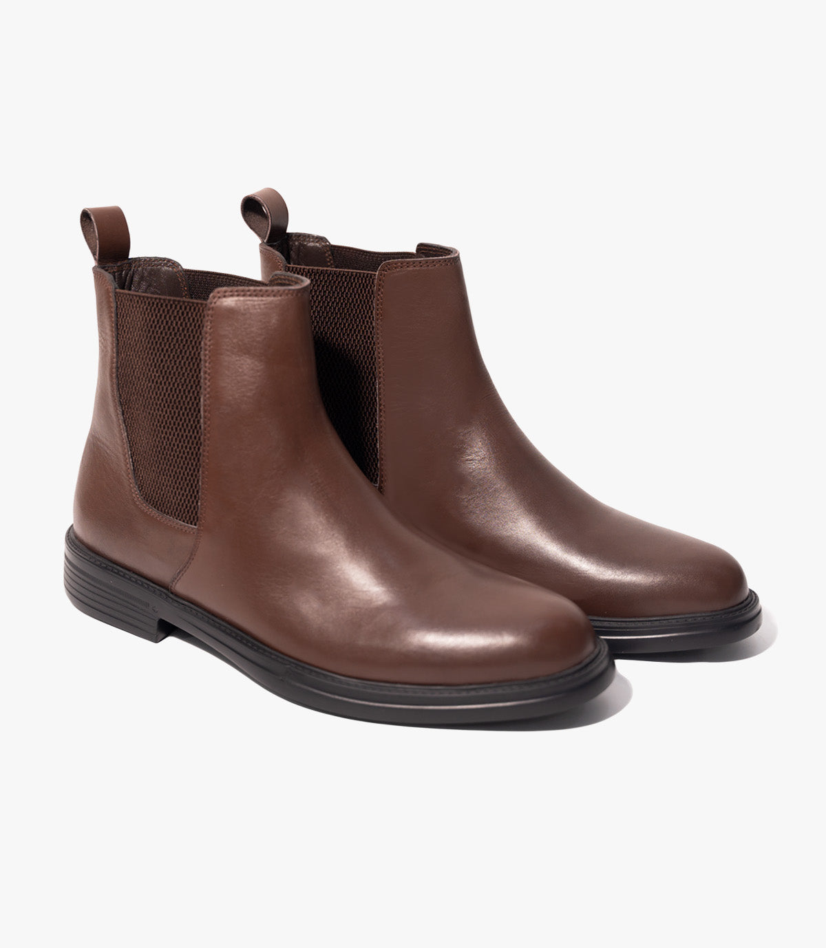 Bottine Chelsea en Cuir marron