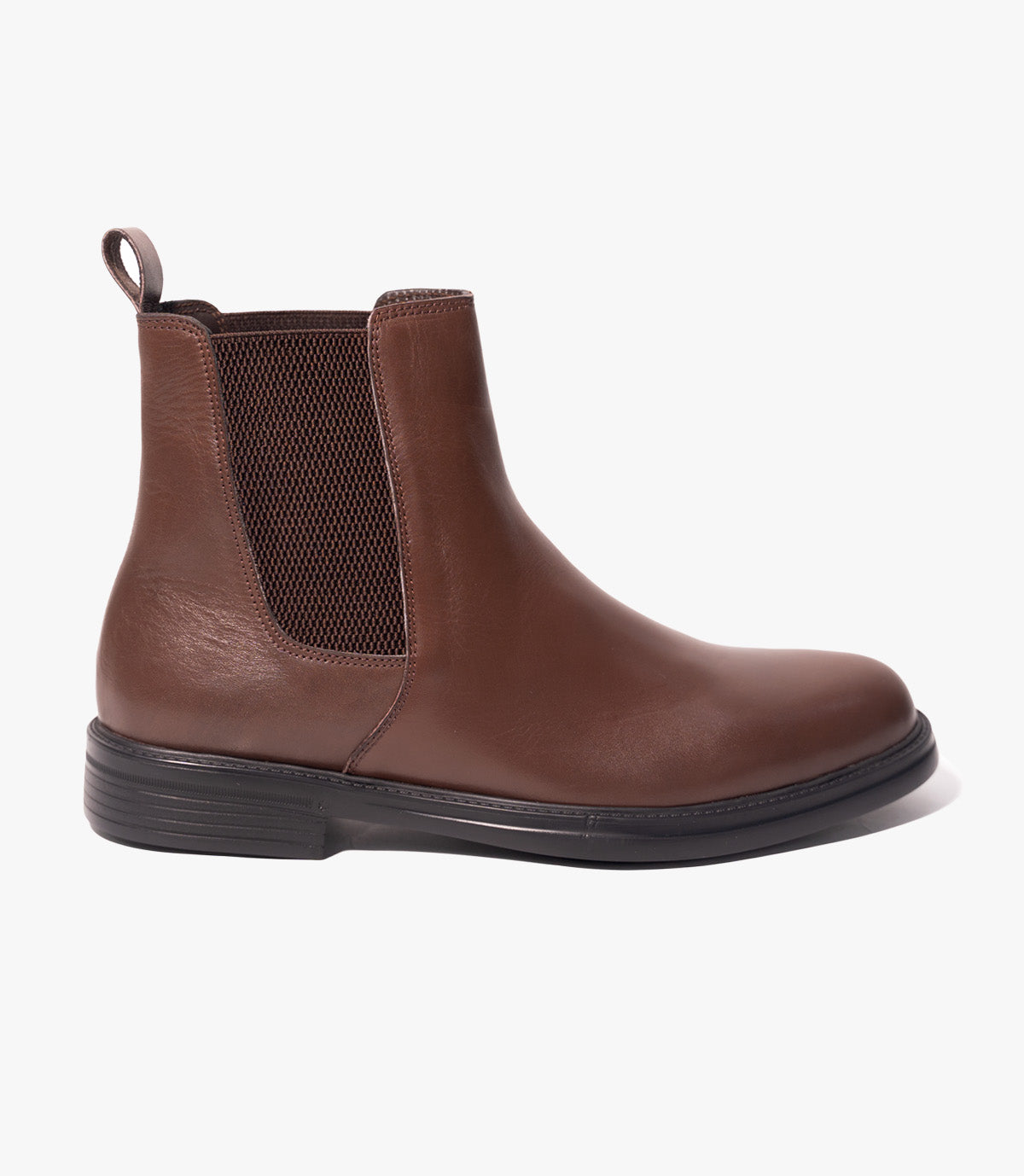 Bottine Chelsea en Cuir marron