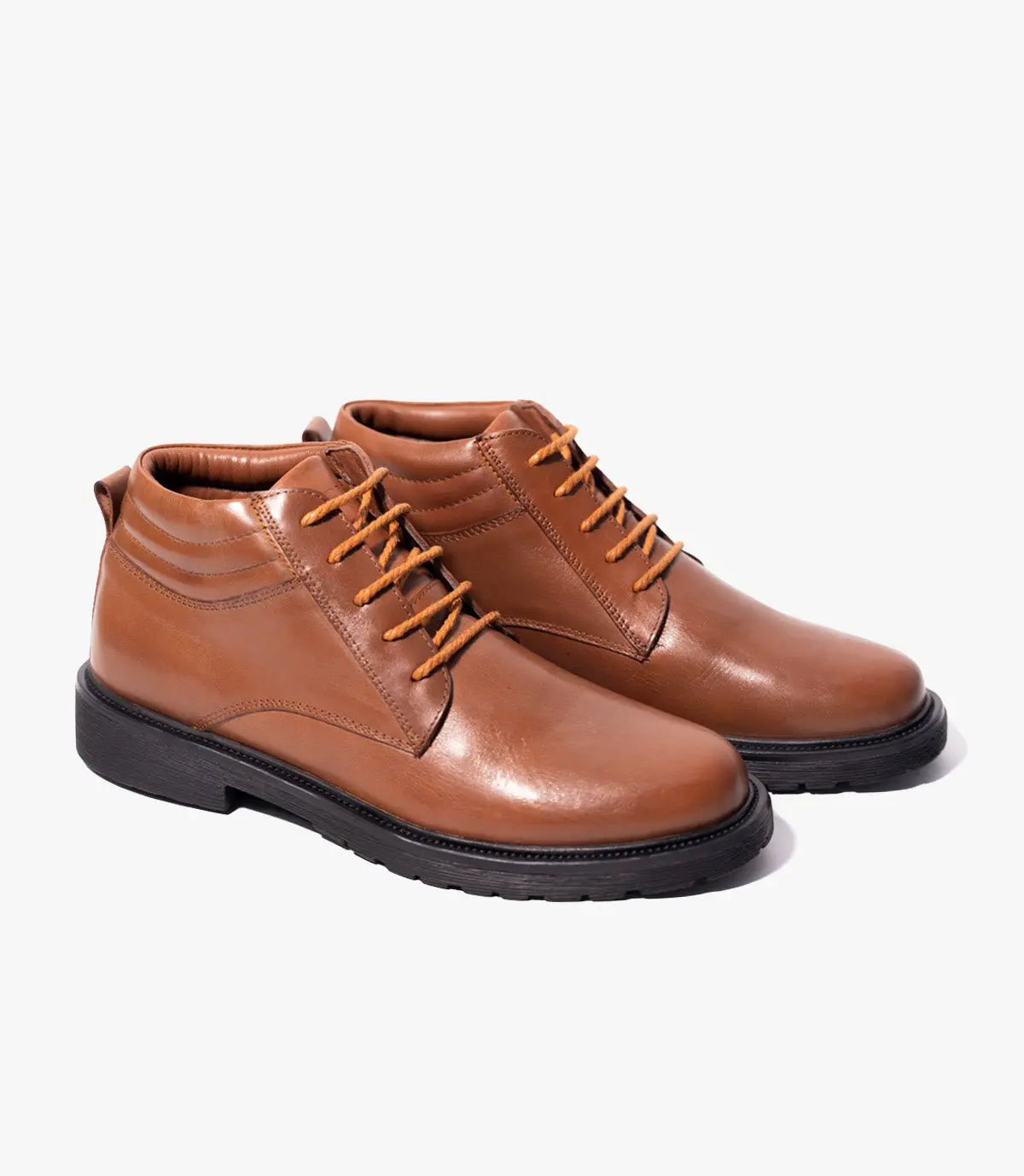 Bottine Oxford en Cuir Camel CL2028 Celeno