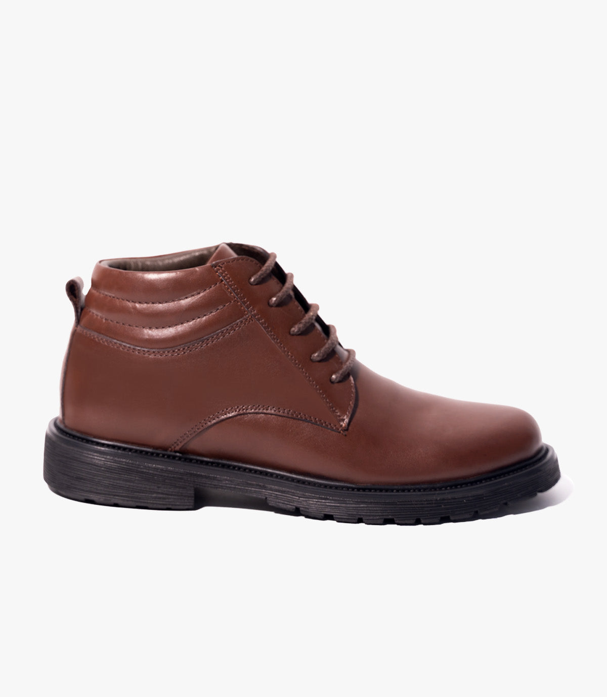 Bottine Oxford en Cuir Marron