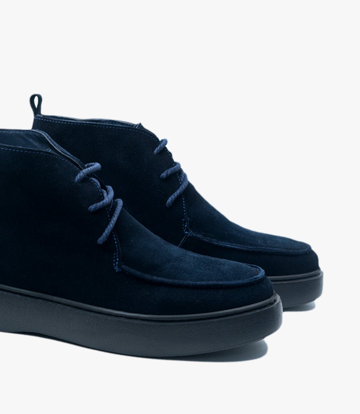 BOTTINE CHUKKA EN DAIM, Bleu Nuit CL328
