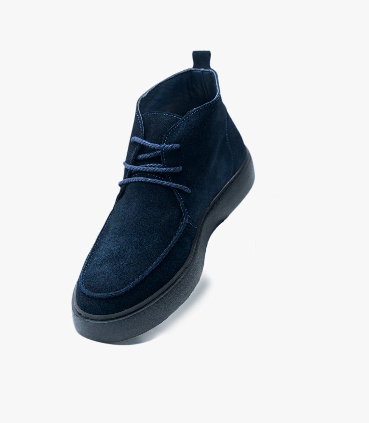BOTTINE CHUKKA EN DAIM, Bleu Nuit CL328