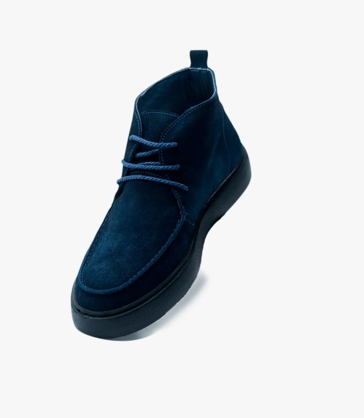 BOTTINE CHUKKA EN DAIM, Bleu Nuit CL328 Celeno
