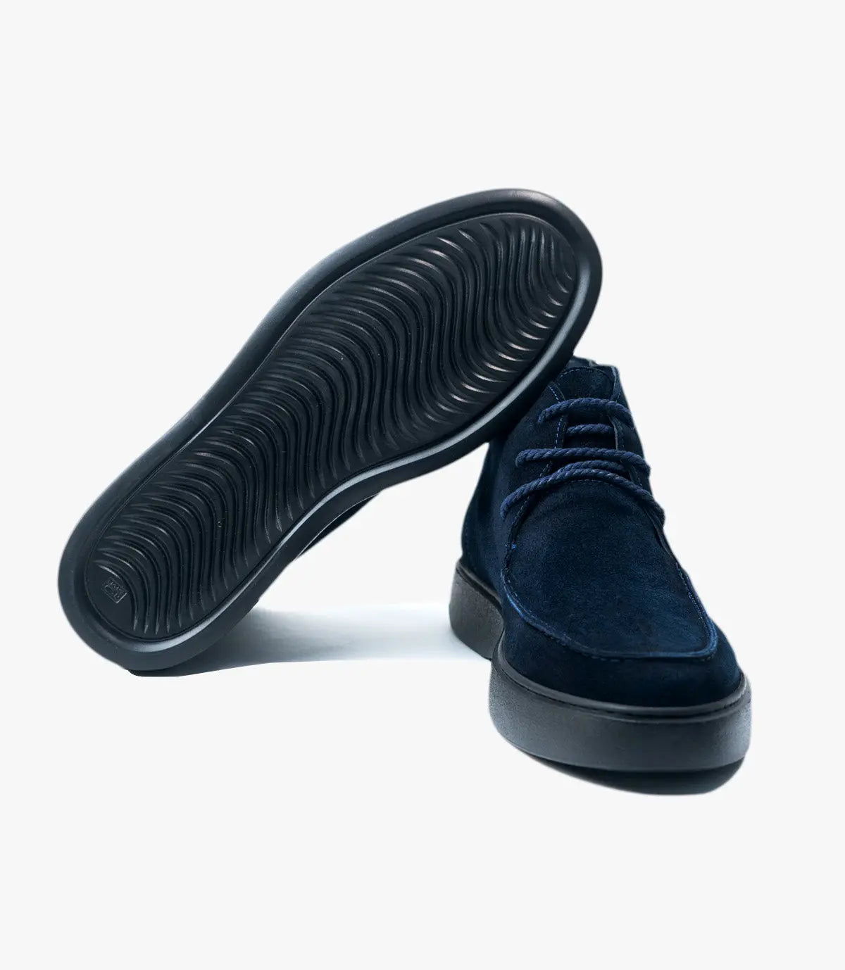 BOTTINE CHUKKA EN DAIM, Bleu Nuit CL328 Celeno