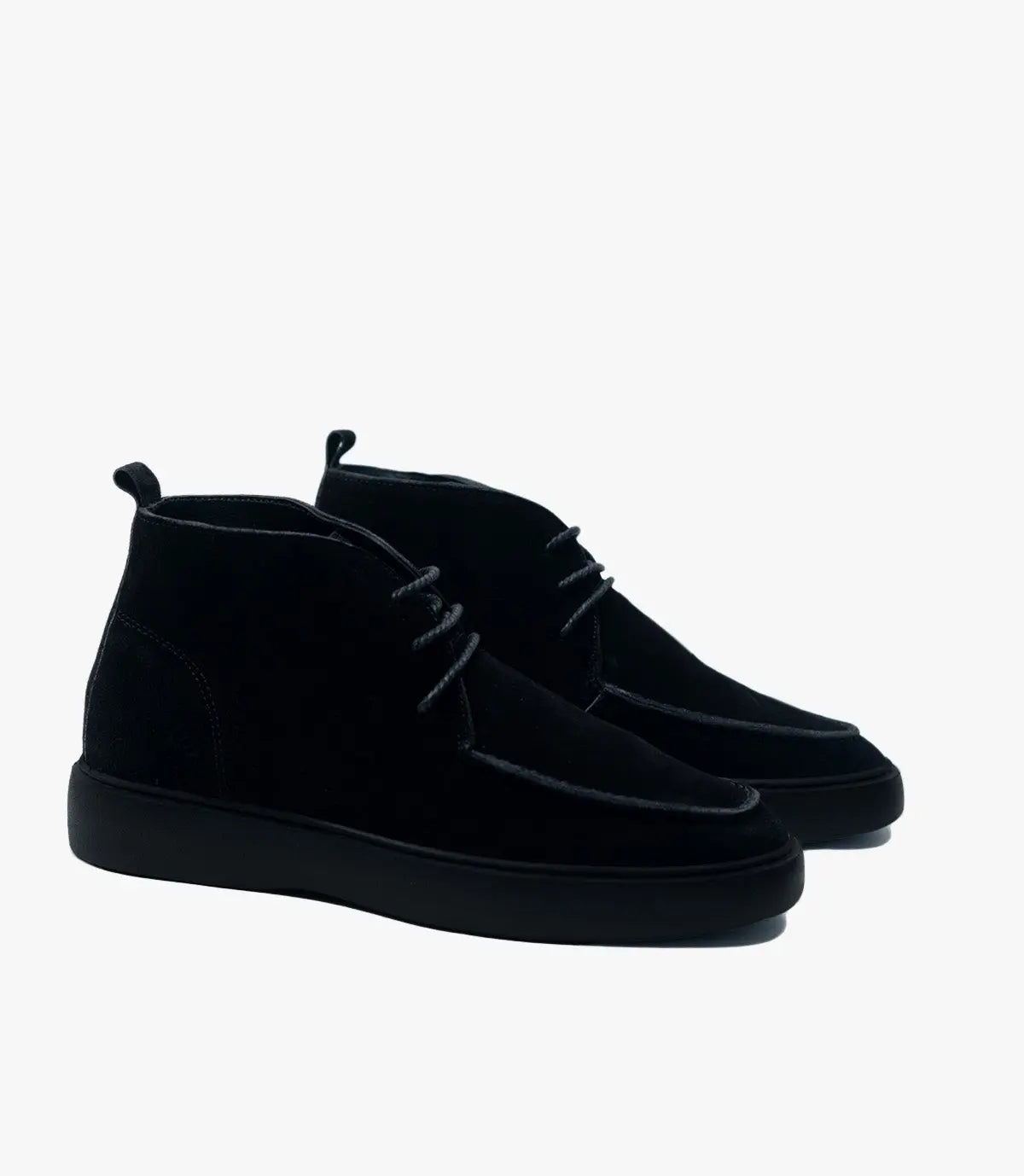 BOTTINE CHUKKA EN DAIM, Noir CL328 Celeno