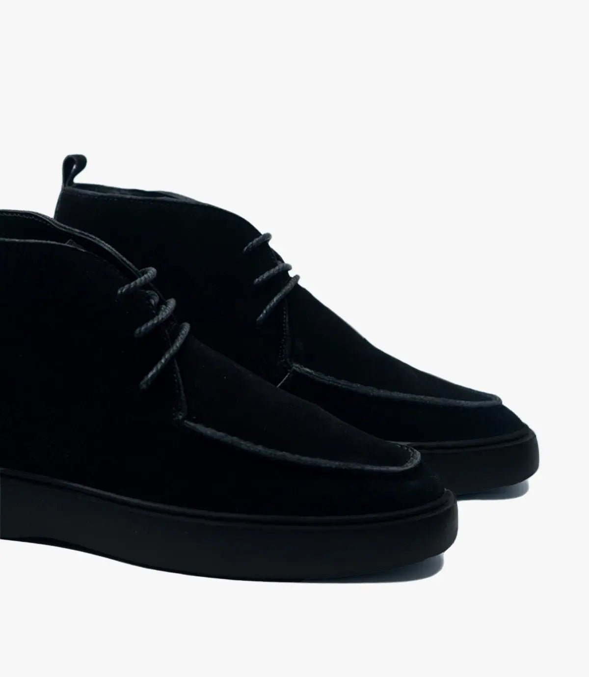 BOTTINE CHUKKA EN DAIM, Noir CL328 Celeno