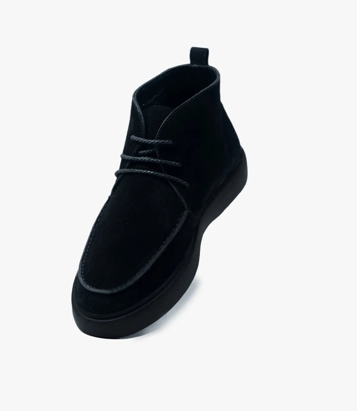BOTTINE CHUKKA EN DAIM, Noir CL328 Celeno
