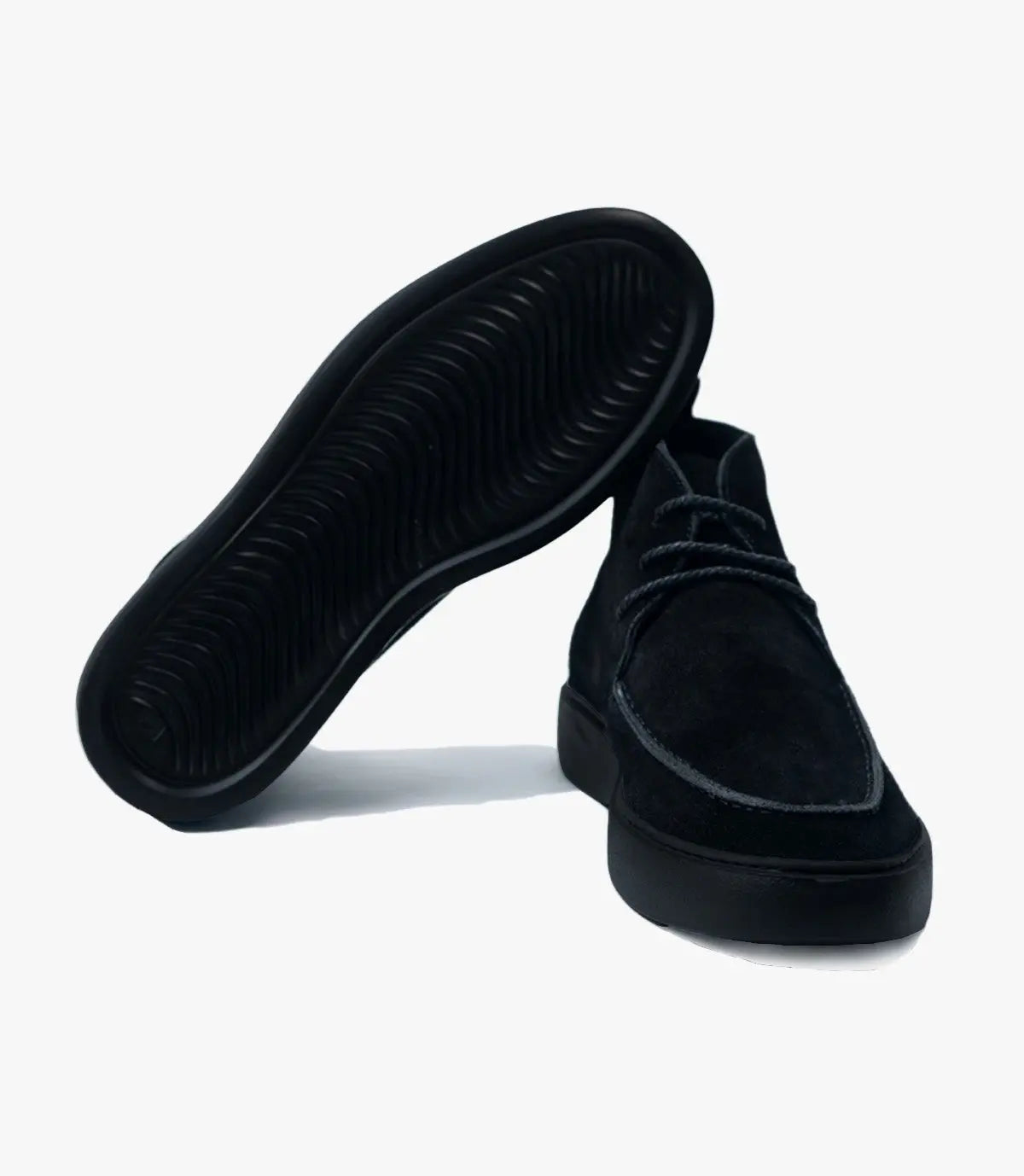 BOTTINE CHUKKA EN DAIM, Noir CL328 Celeno