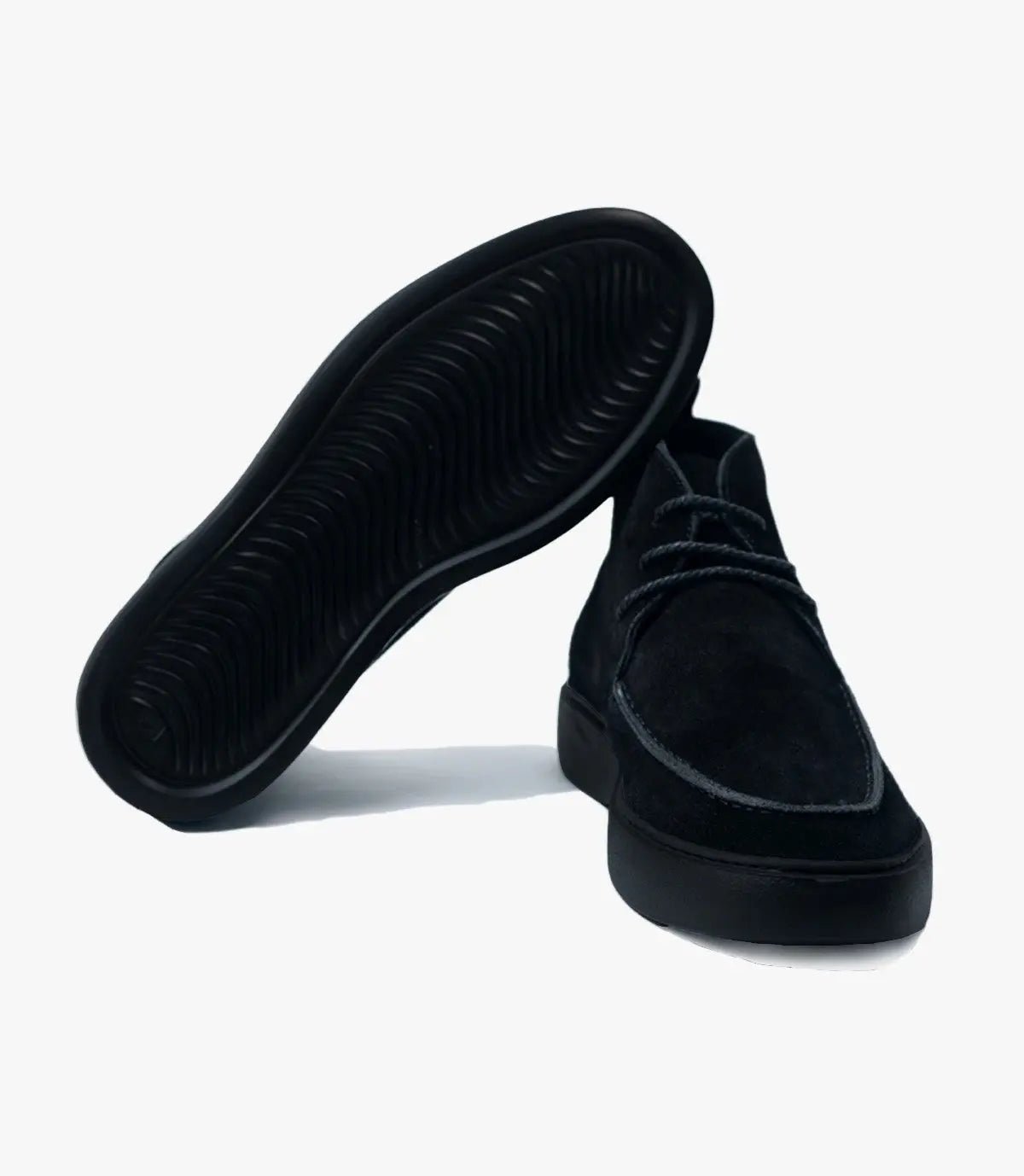 BOTTINE CHUKKA EN DAIM, Noir CL328 Celeno