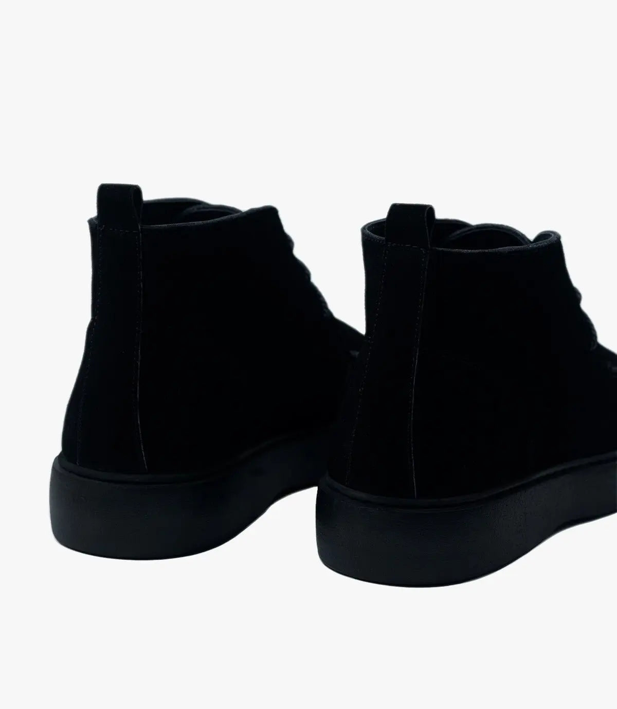 BOTTINE CHUKKA EN DAIM, Noir CL328 Celeno