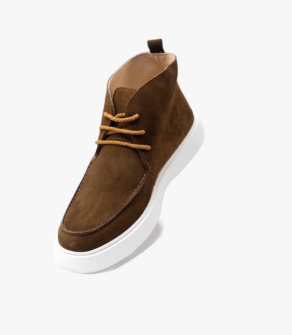 BOTTINE CHUKKA EN DAIM, Marron CL328