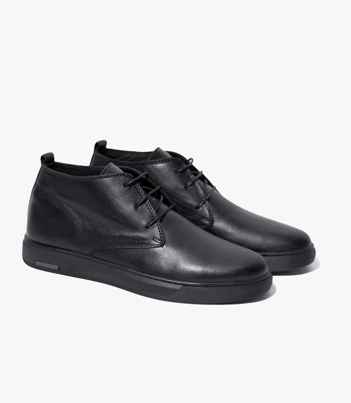 Bottine DOBBEY en Cuir, Noir -CL02
