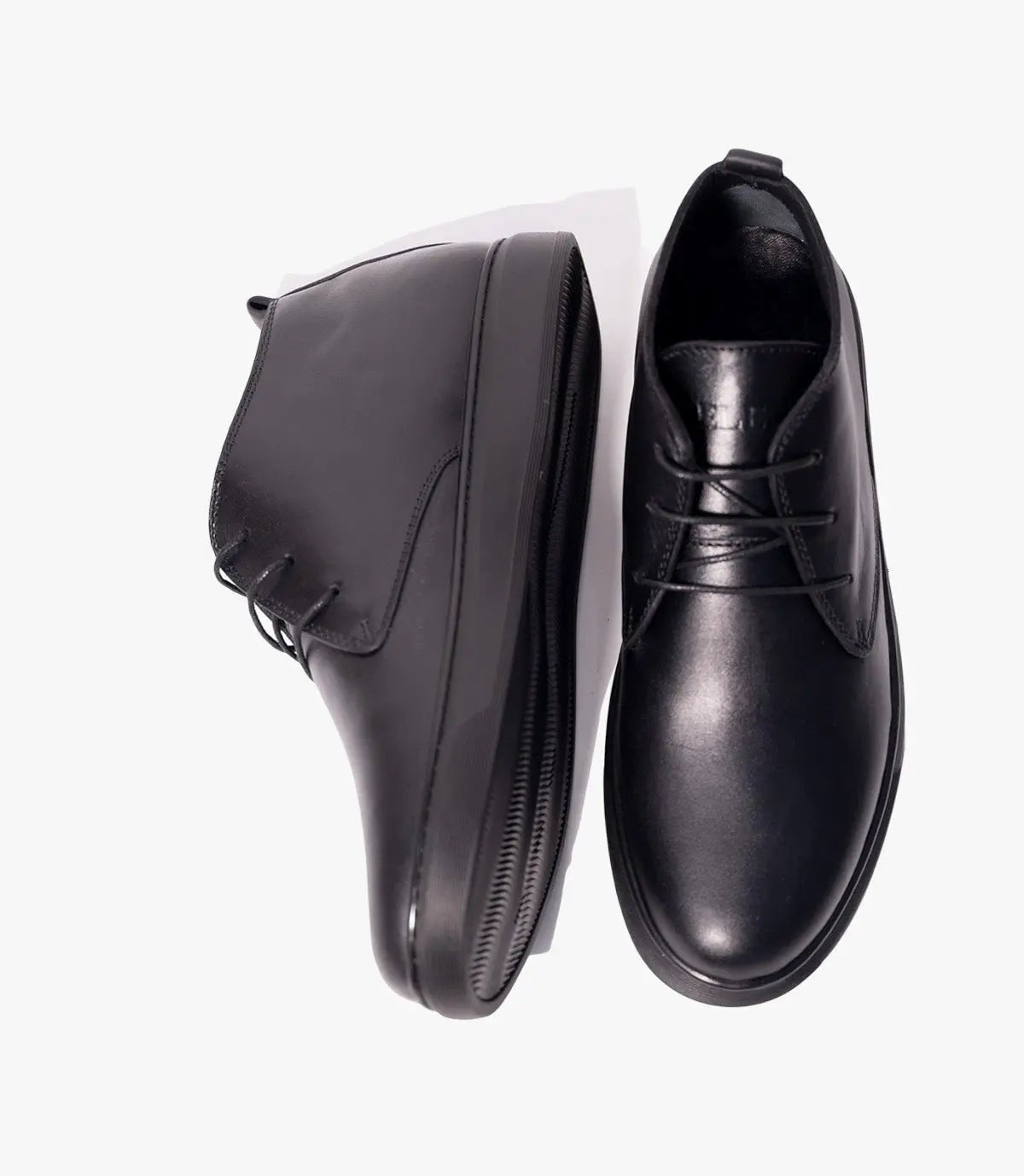 Bottine DOBBEY en Cuir, Noir -CL02 Celeno