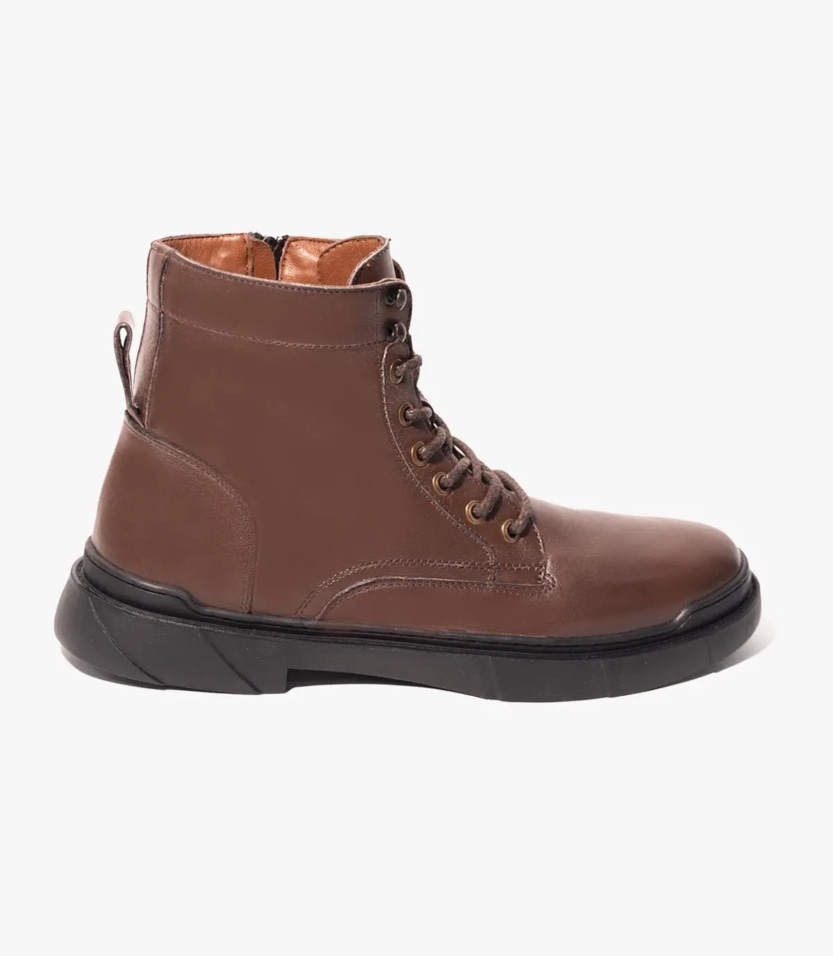 Bottine Trapper en Cuir Marron CL3084 Celeno