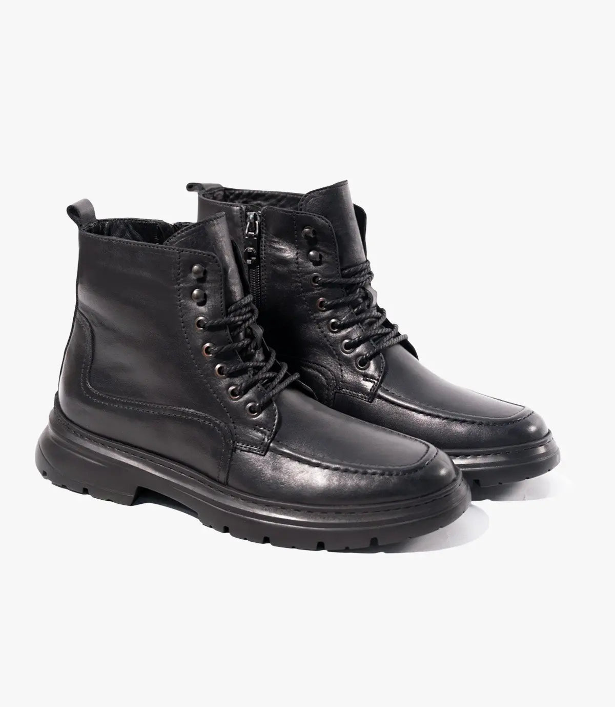 Bottine Chelsea en Cuir Noir CL3088 Celeno