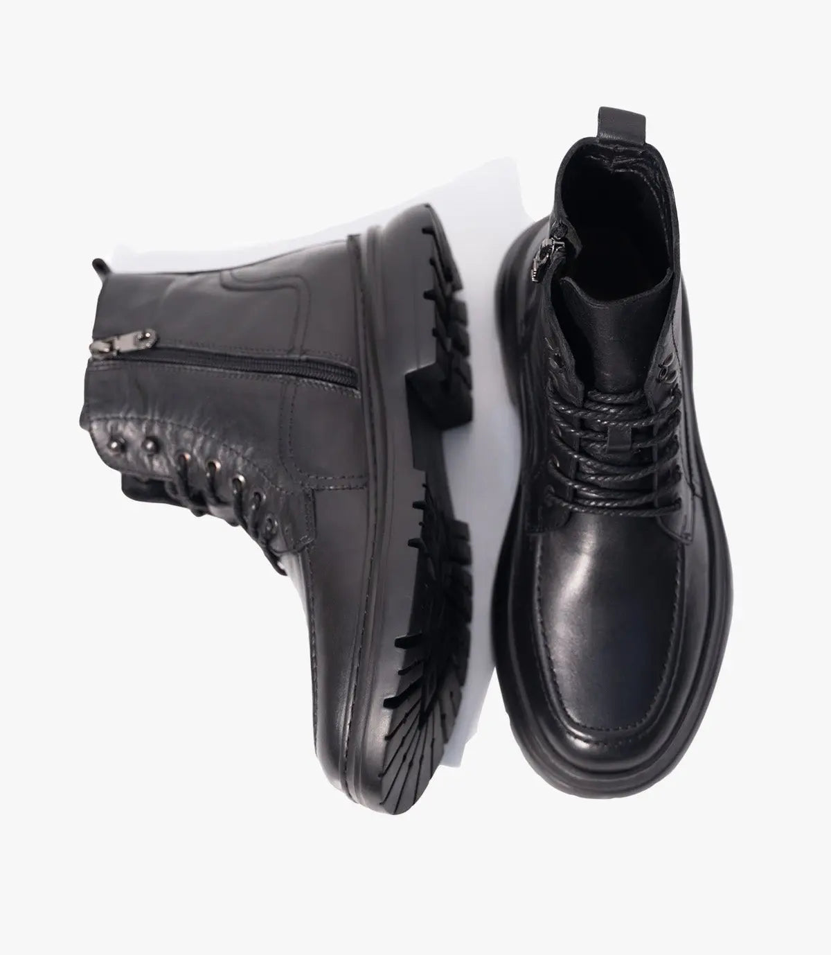 Bottine Chelsea en Cuir Noir CL3088 Celeno