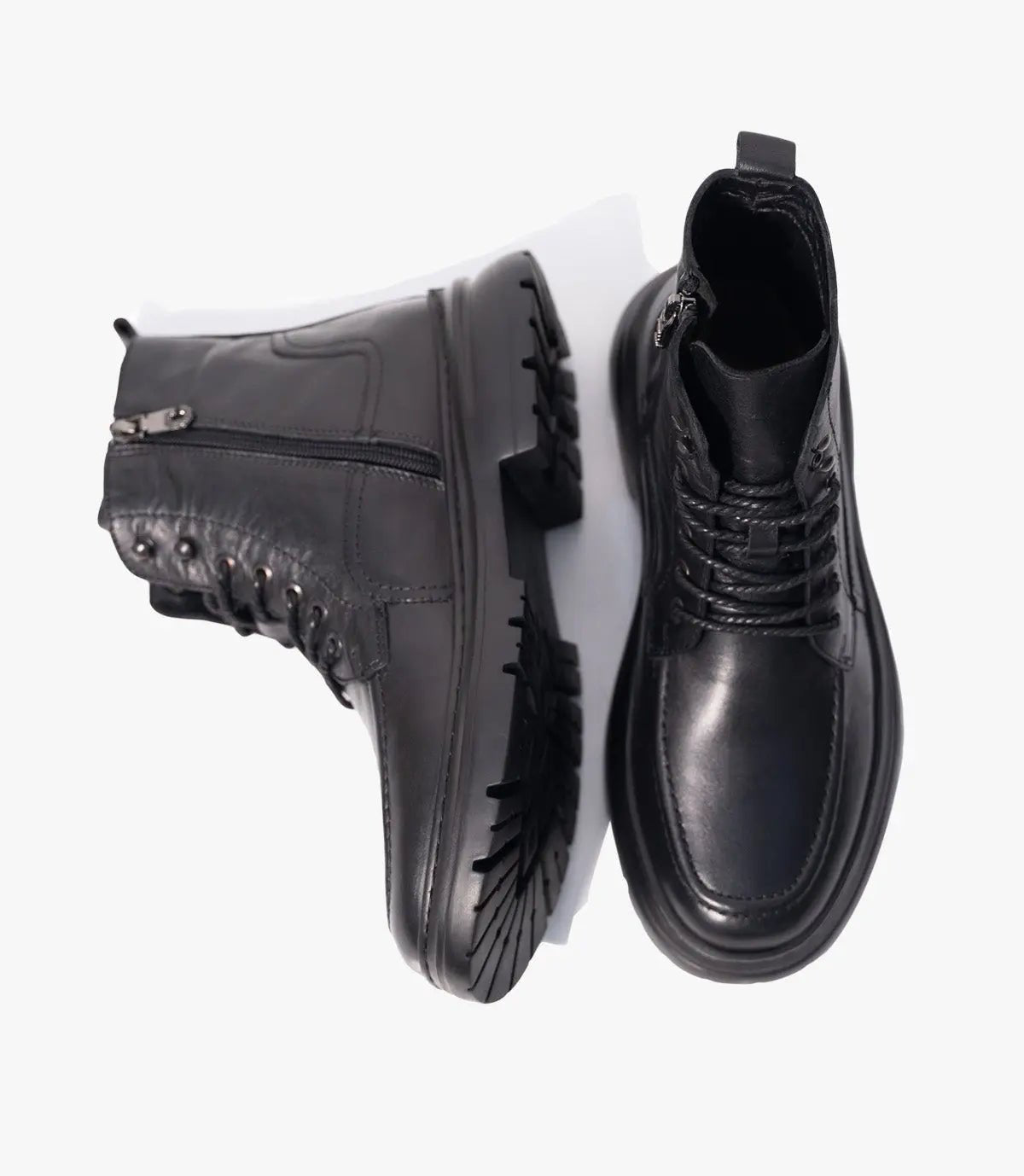 Bottine Chelsea en Cuir Noir CL3088 Celeno