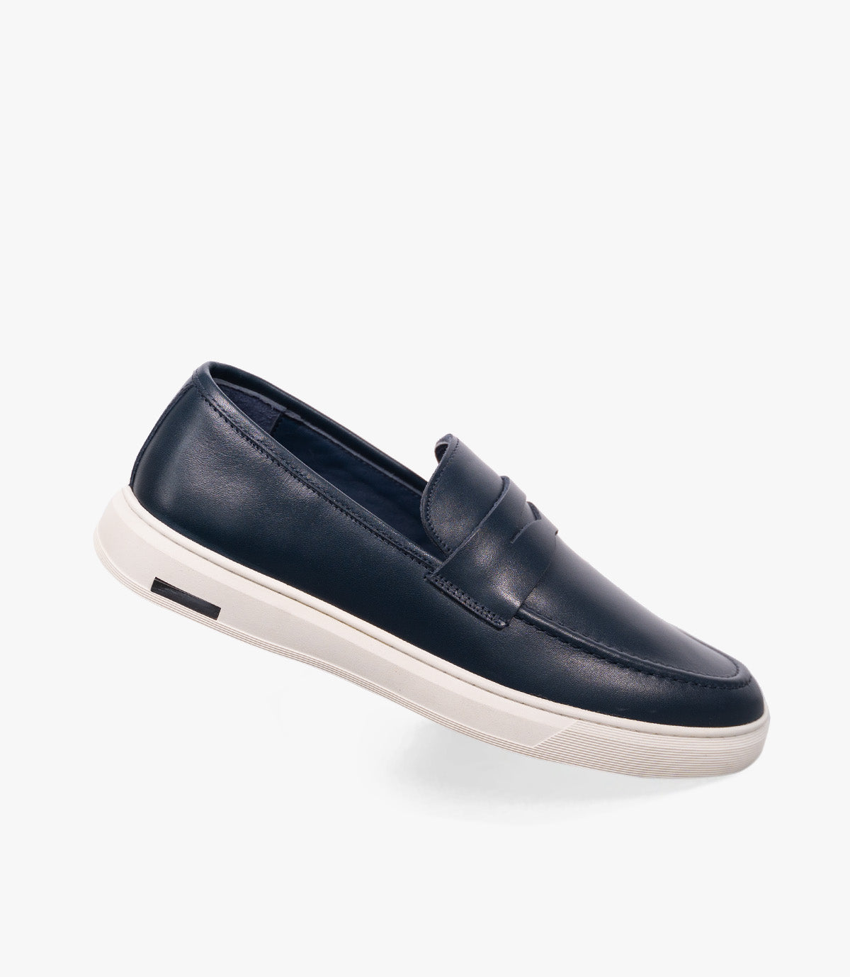 MOCASSIN ADDLER en Cuir, Bleu nuit – CL6044