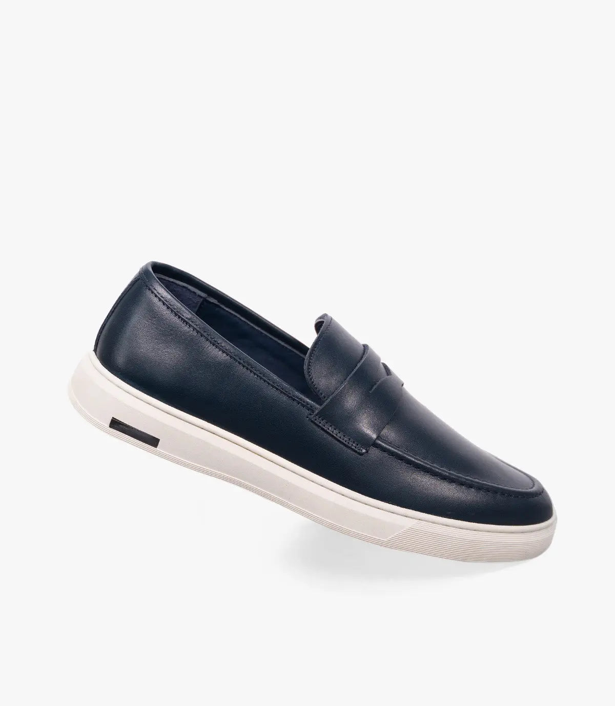 MOCASSIN ADDLER en Cuir, Bleu nuit – CL6044 Celeno