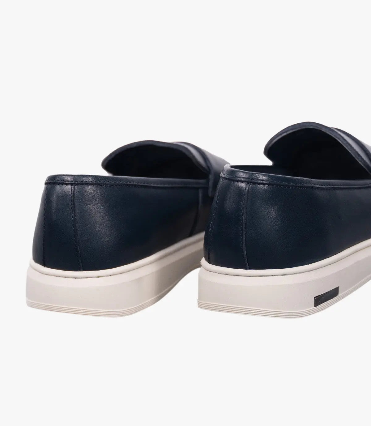 MOCASSIN ADDLER en Cuir, Bleu nuit – CL6044 Celeno