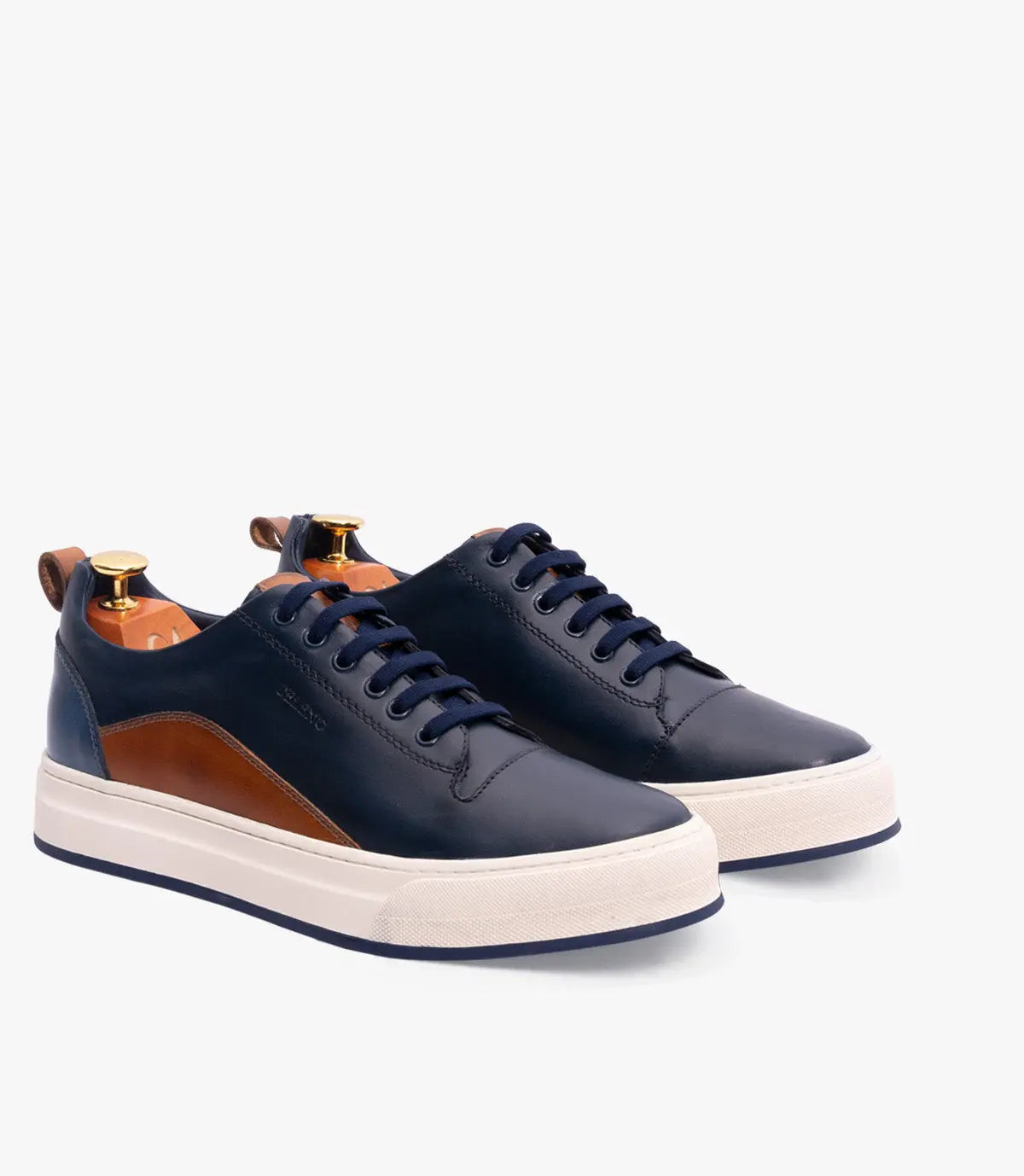 BASKET BOLT en Cuir, Bleu– CL6069 My Store