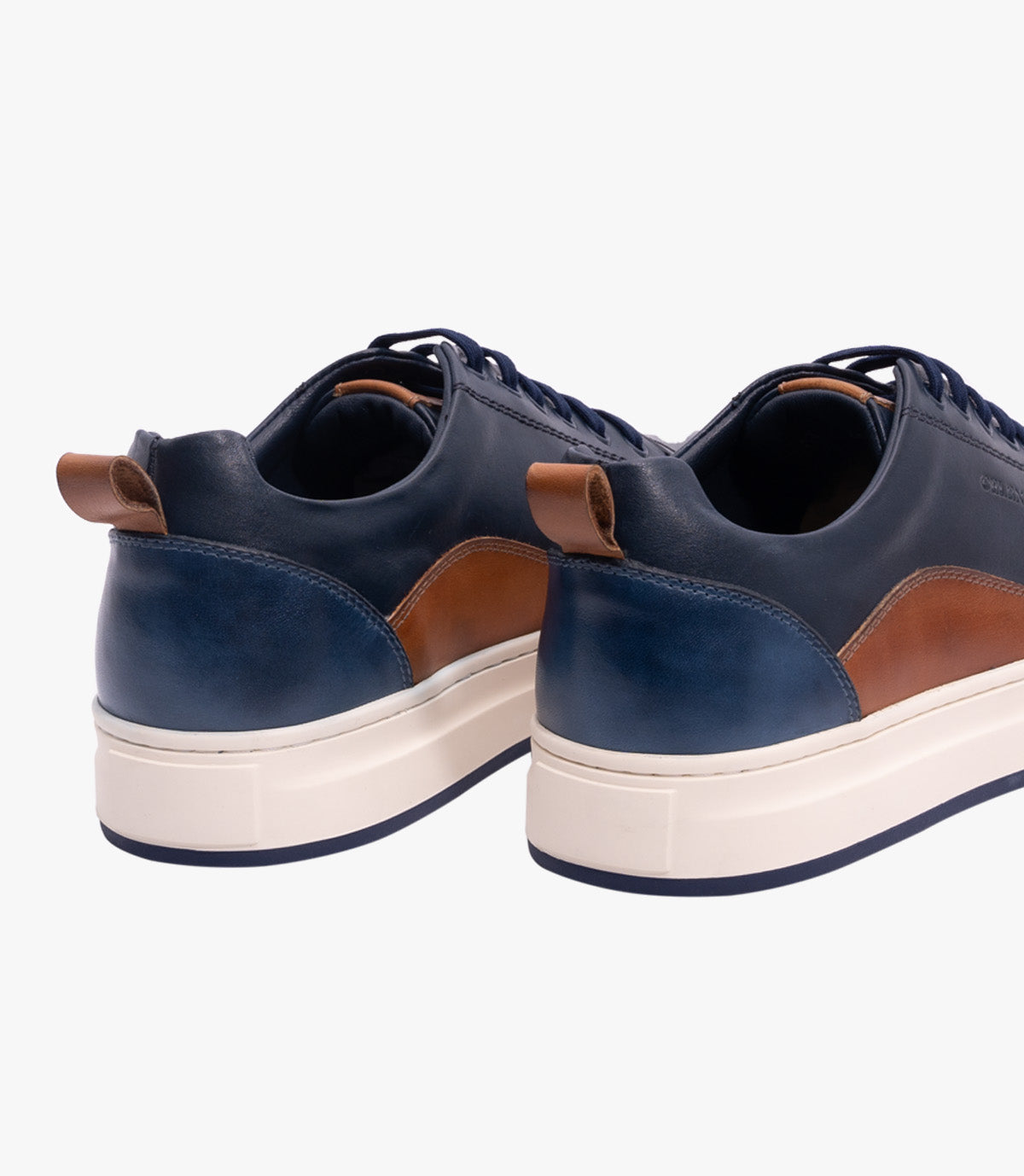 BASKET BOLT en Cuir, Bleu– CL6069