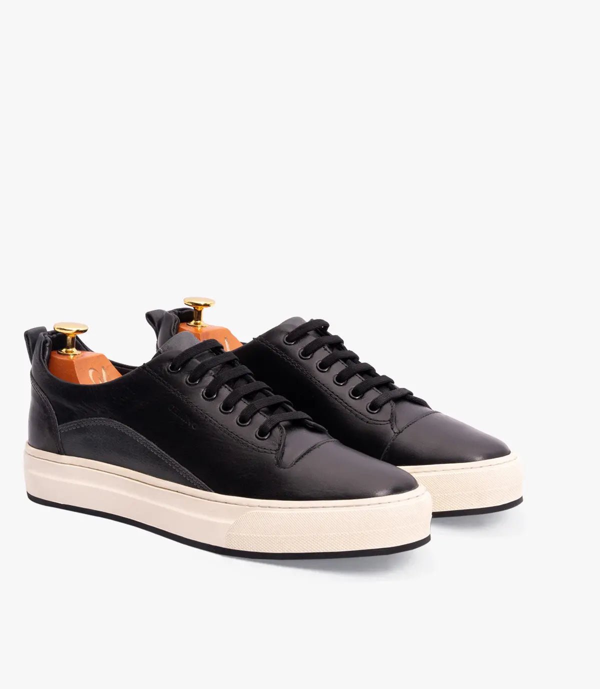 BASKET BOLT en Cuir, Noir– CL6069 Celeno