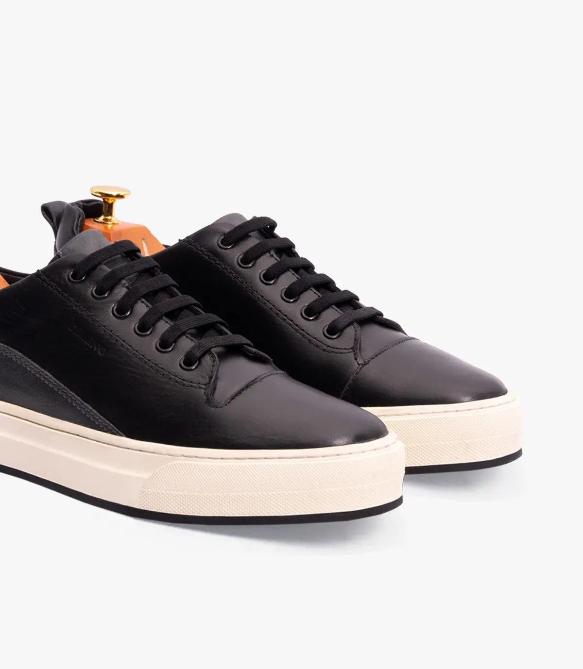 BASKET BOLT en Cuir, Noir– CL6069 Celeno