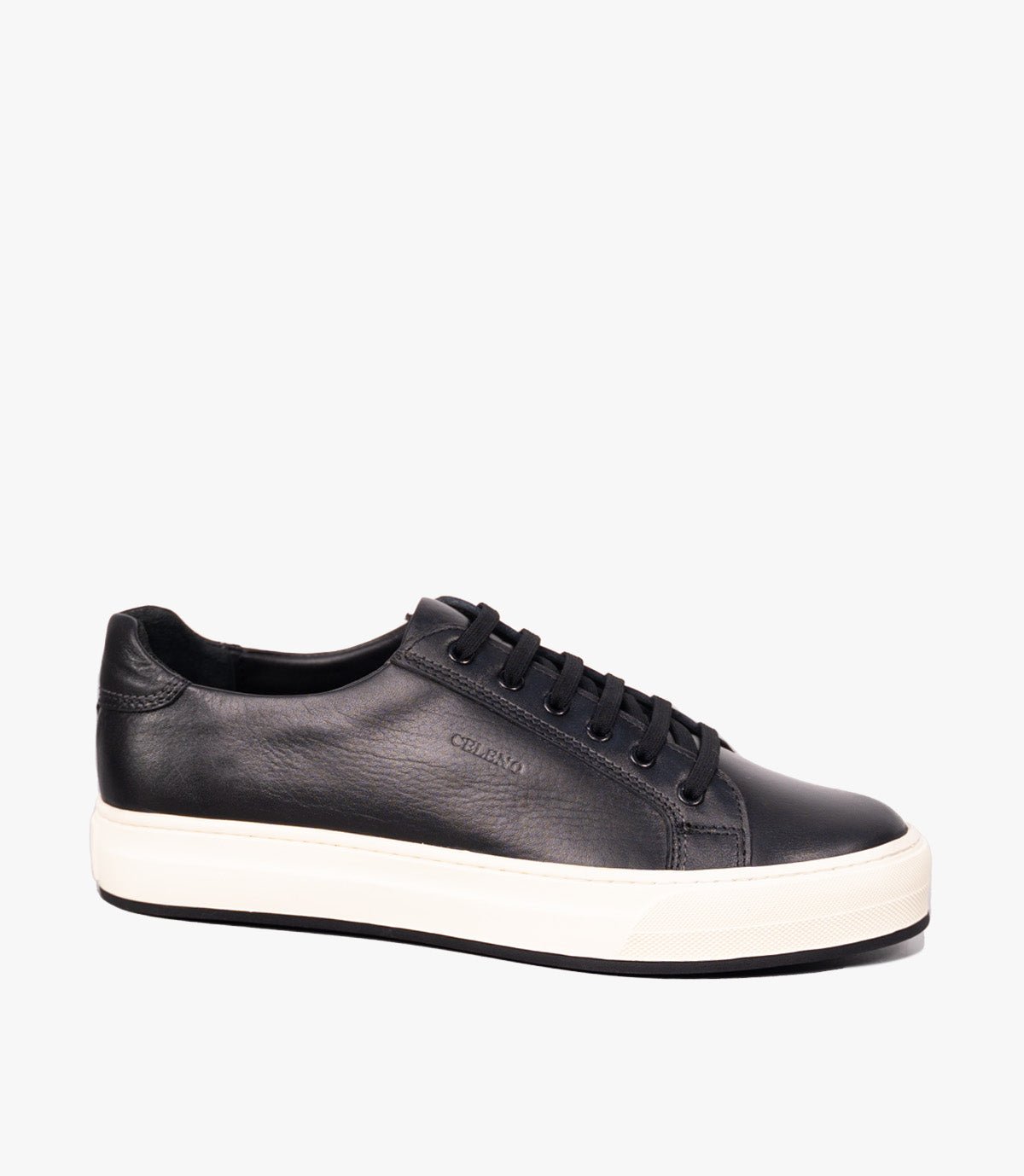 BASKET ROGUE en Cuir, Noir– CL6073