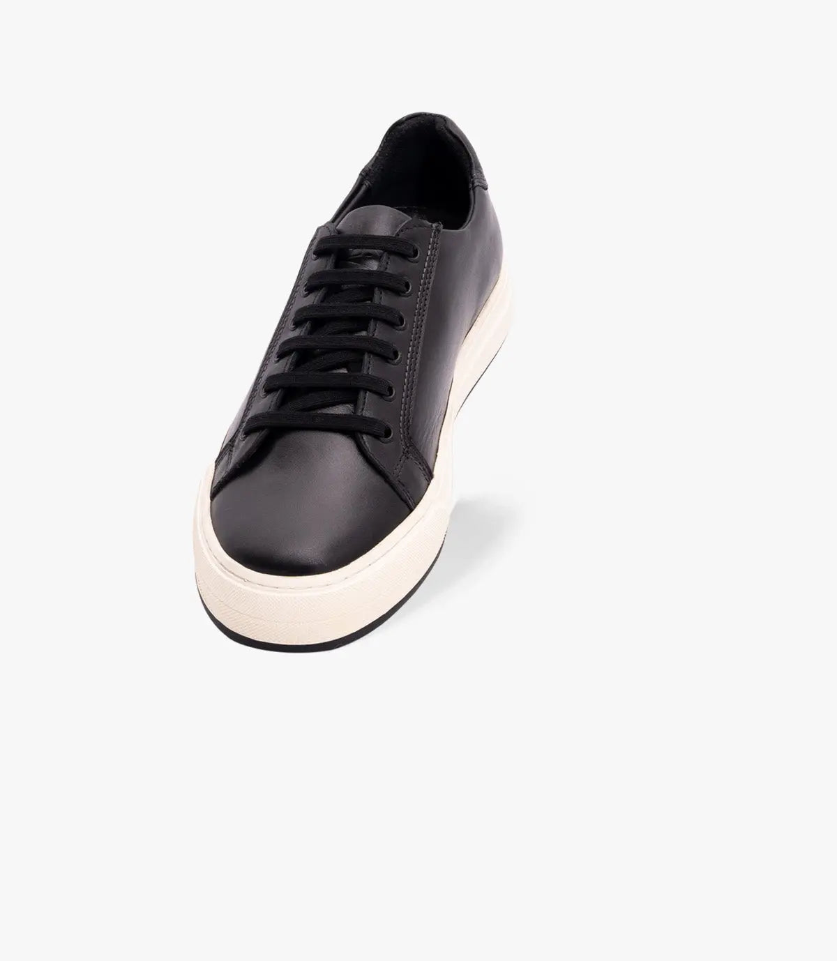 BASKET ROGUE en Cuir, Noir– CL6073 Celeno