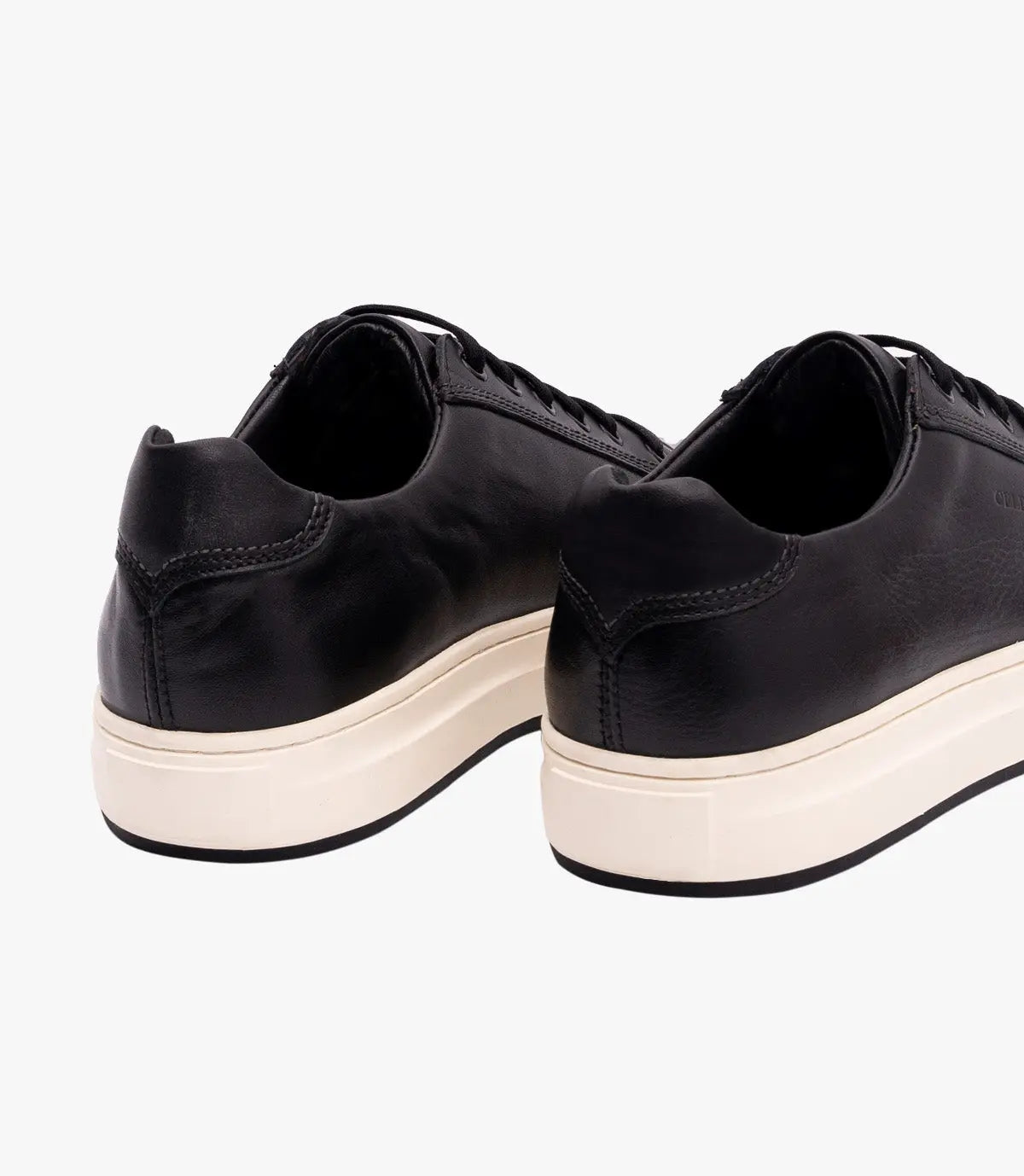 BASKET ROGUE en Cuir, Noir– CL6073 Celeno