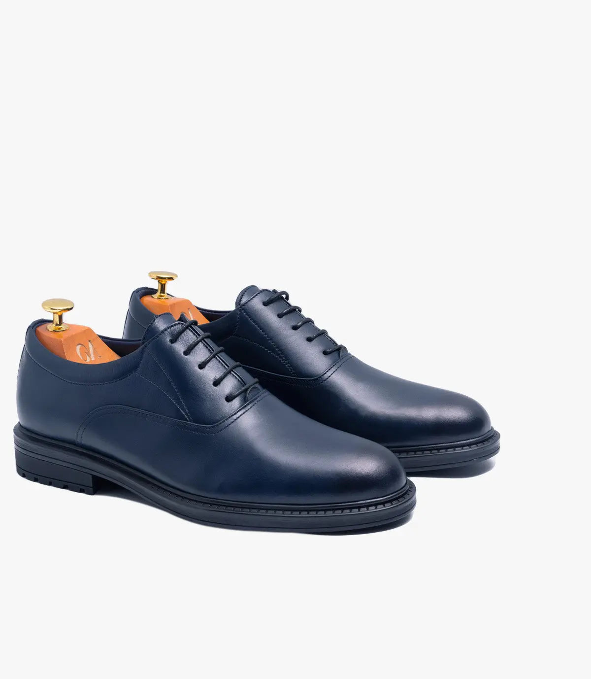 LANDON en Cuir, Bleu -CL636 Celeno