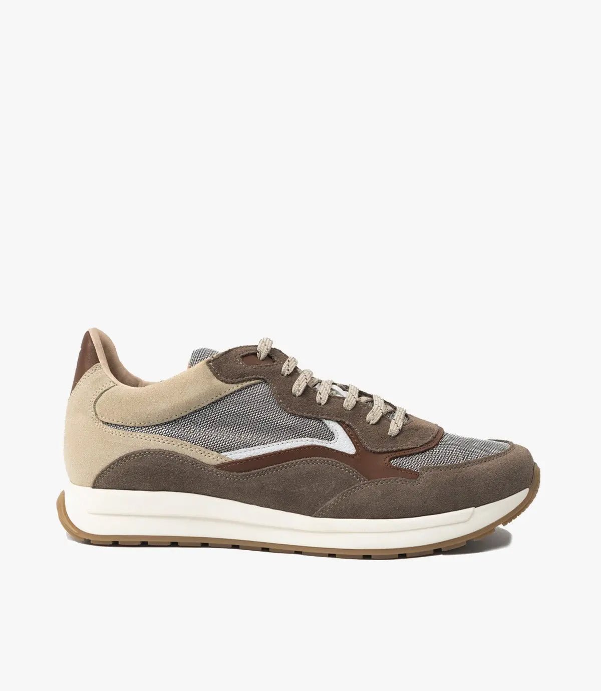 BASKET FLUENT FLEX EN DAIM, MARRON CLAIR - CL840041 Celeno