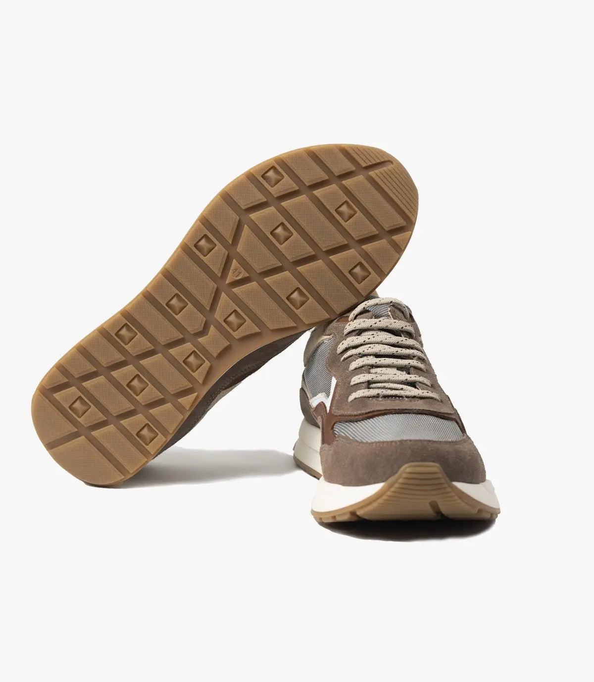 BASKET FLUENT FLEX EN DAIM, MARRON CLAIR - CL840041 Celeno