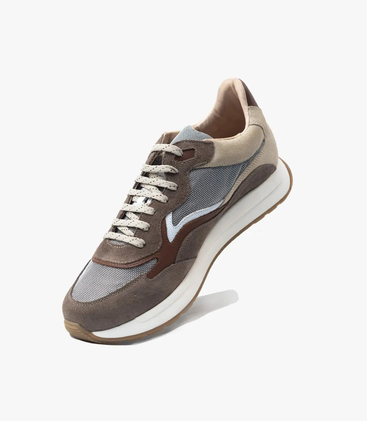 BASKET FLUENT FLEX EN DAIM, MARRON CLAIR - CL840041 Celeno