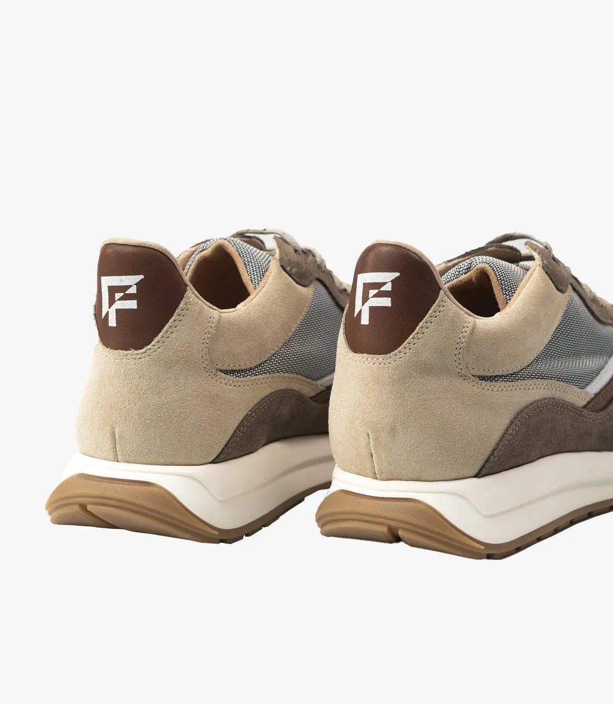 BASKET FLUENT FLEX EN DAIM, MARRON CLAIR - CL840041 Celeno