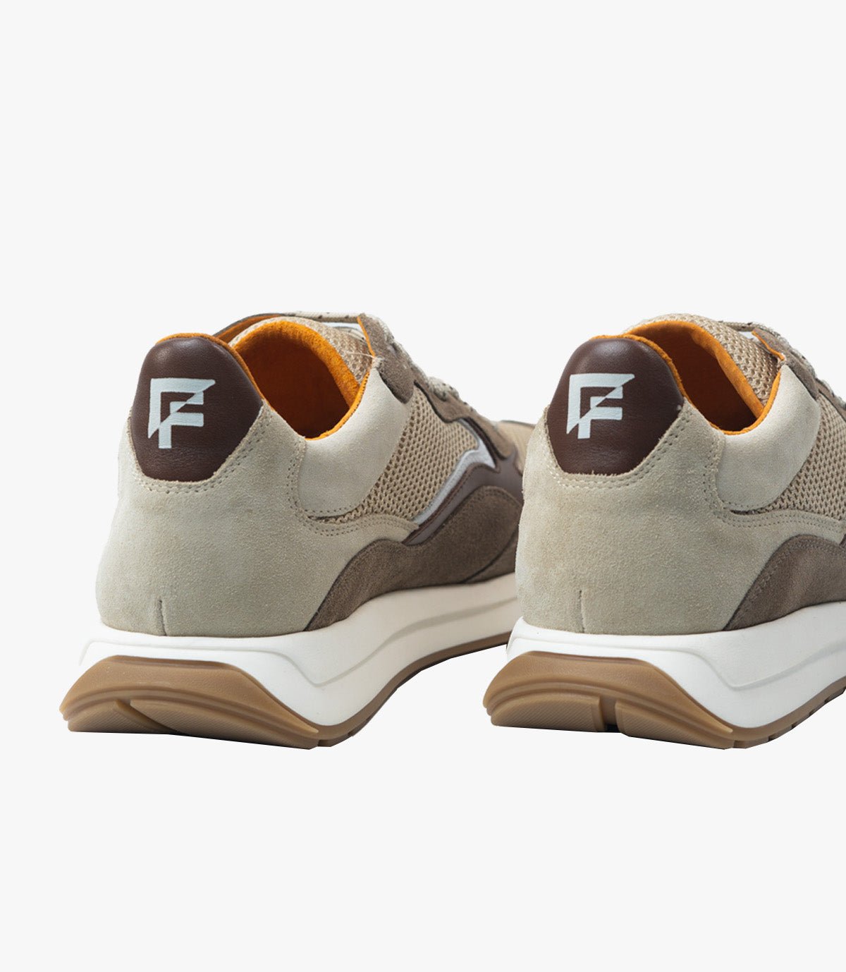 BASKET FLUENT FLEX EN DAIM, Chocolat - CL8600