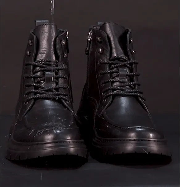 Bottine Chelsea en Cuir Noir CL3088 Celeno