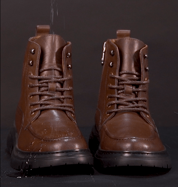 Bottine Chelsea en Cuir Marron CL3088