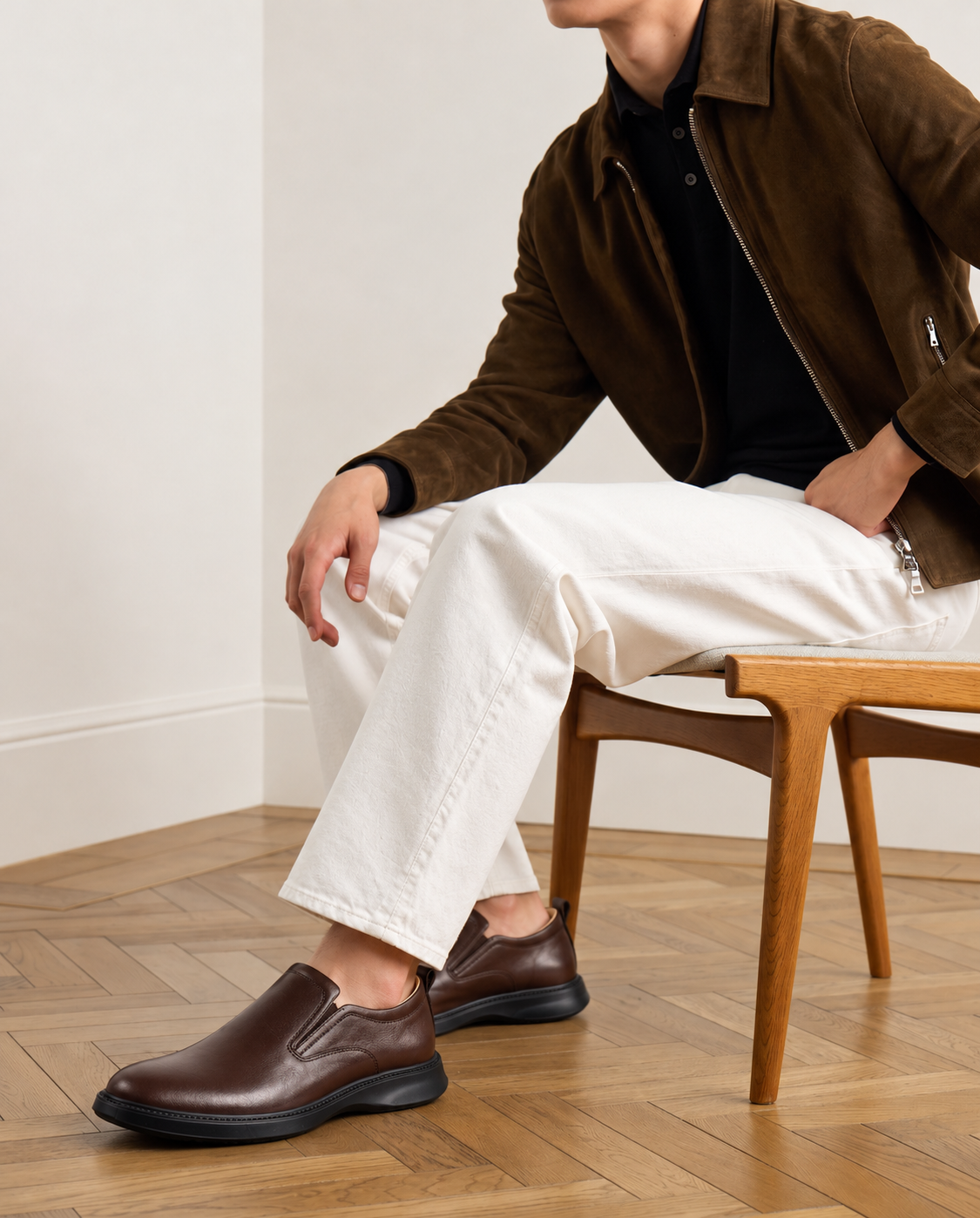 MASSIMO EN CUIR MARRON - CL344