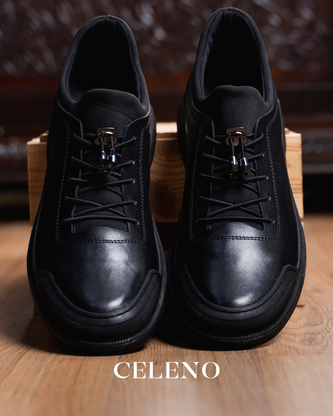 CAVAN en Cuir, Noir -CL6062