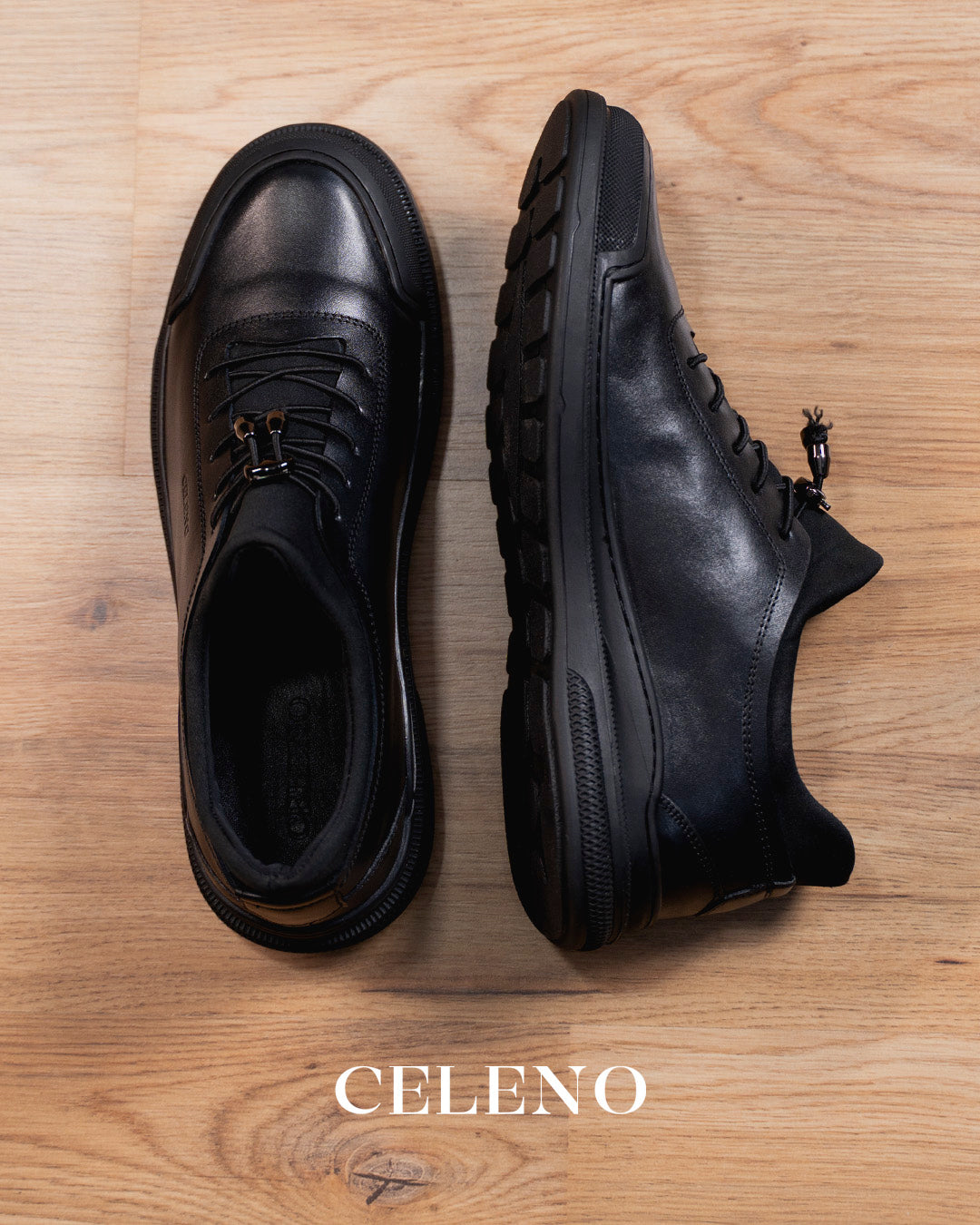 CAVAN en Cuir, Noir -CL6062